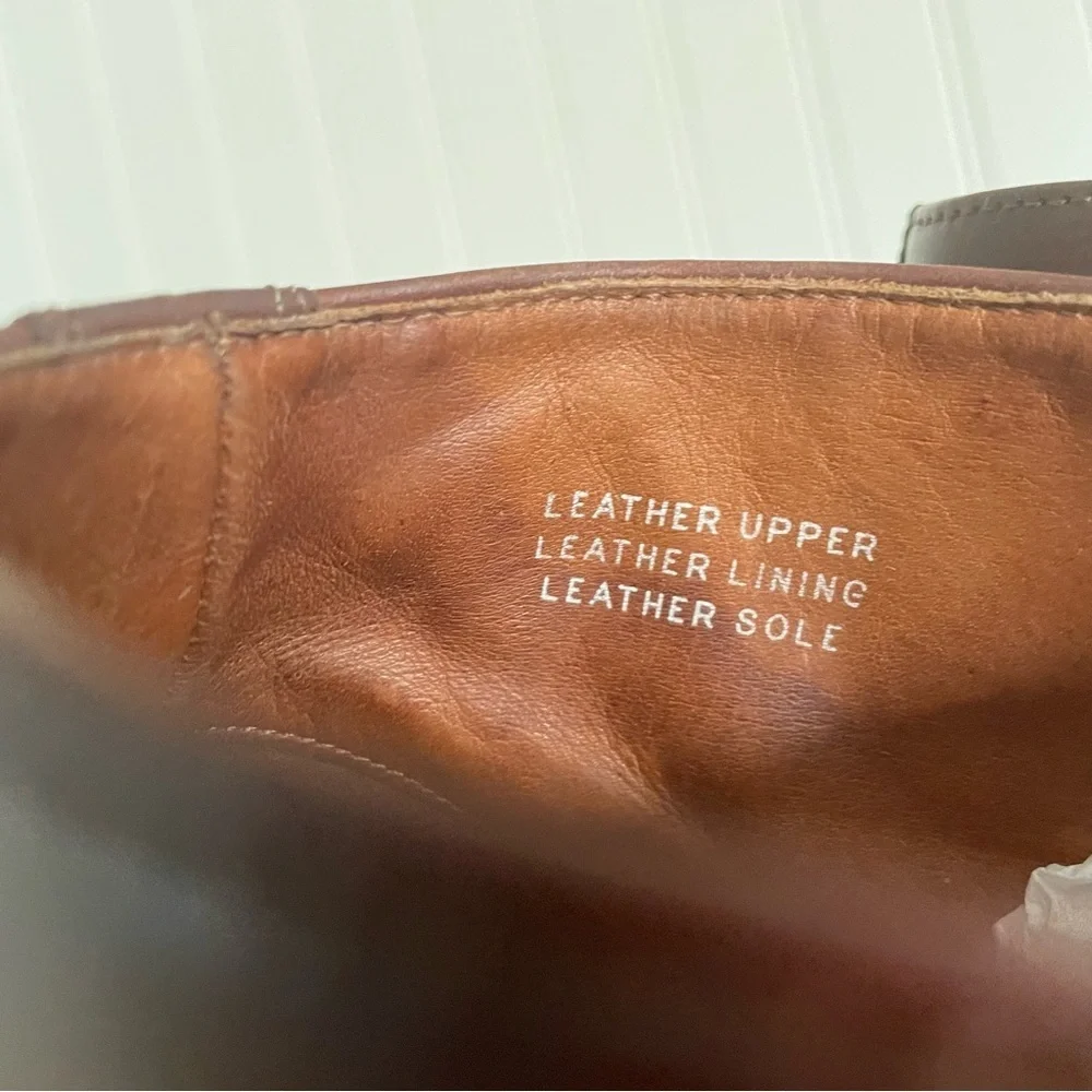 Calzoleria Toscana Men's Italian Leather Desert/Chukka Boots Handmade in Cognac